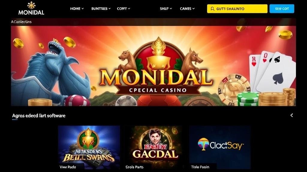 mondial casino​. game selection and software providers